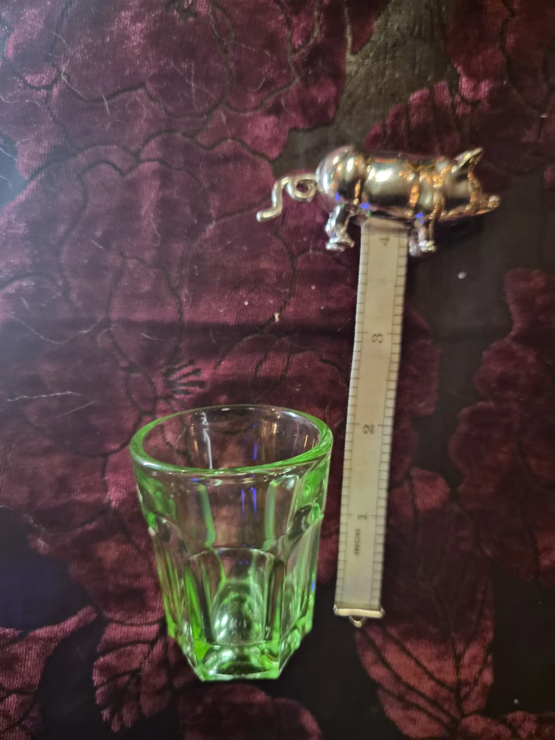 Vintage uranium Shot Glass - photo 2