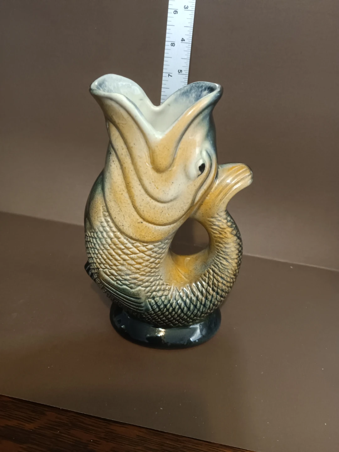 Vintage Fish Pitcher - Made in Canada by Charlottetown Pottery