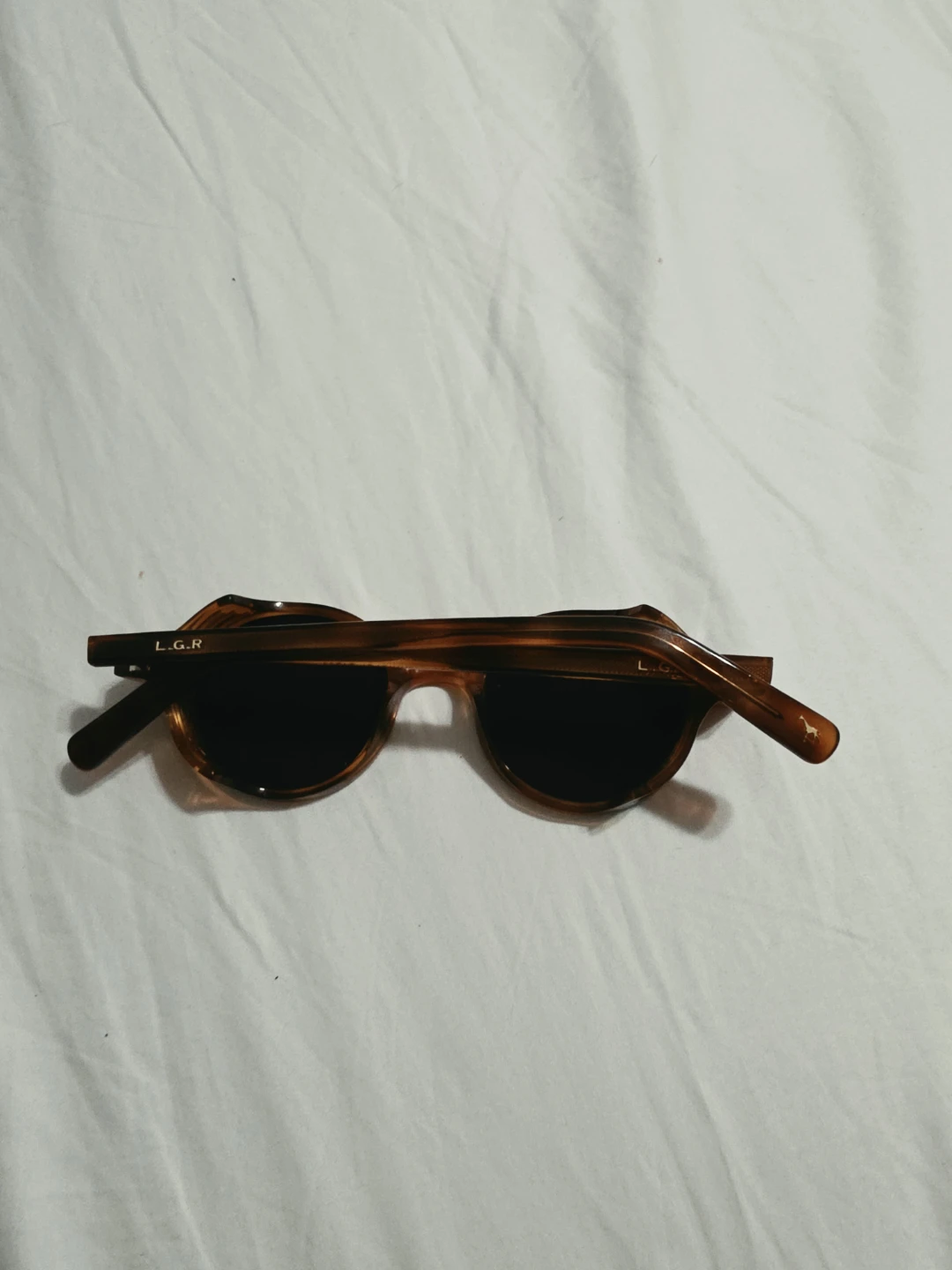 L.G.R Sunglasses Tortoiseshell Round Frame - photo 2