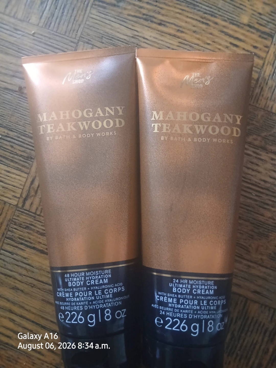 Mahogany Teakwood Ultimate Hydration Body Cream (2-Pack)