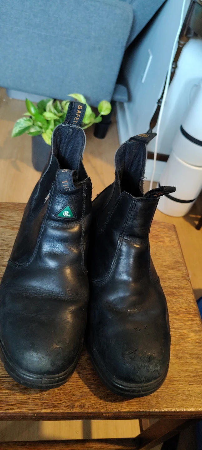 Black Safety Work Boots
