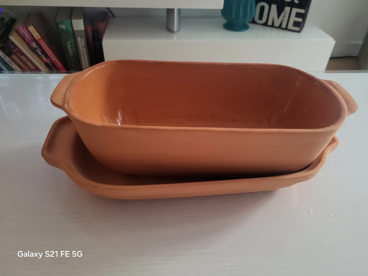 Eurita Terracotta Roasting Pan with Lid - photo 4