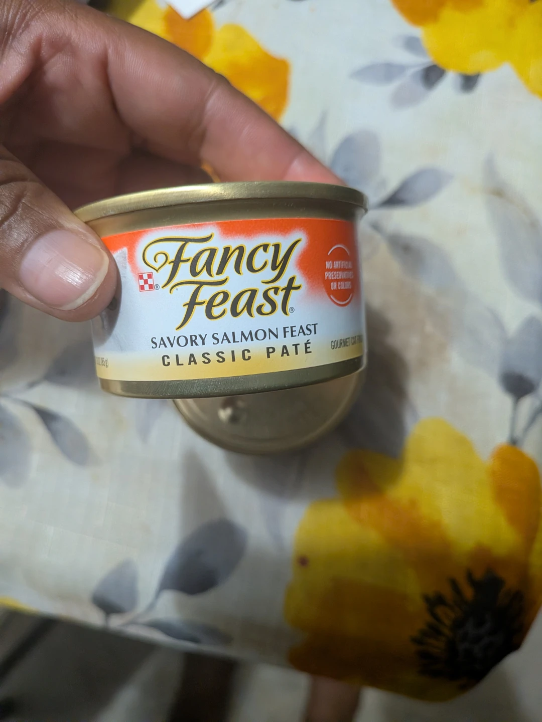 Fancy Feast Savory Salmon Feast Classic Pate Cat Food (2 cans) - photo 2