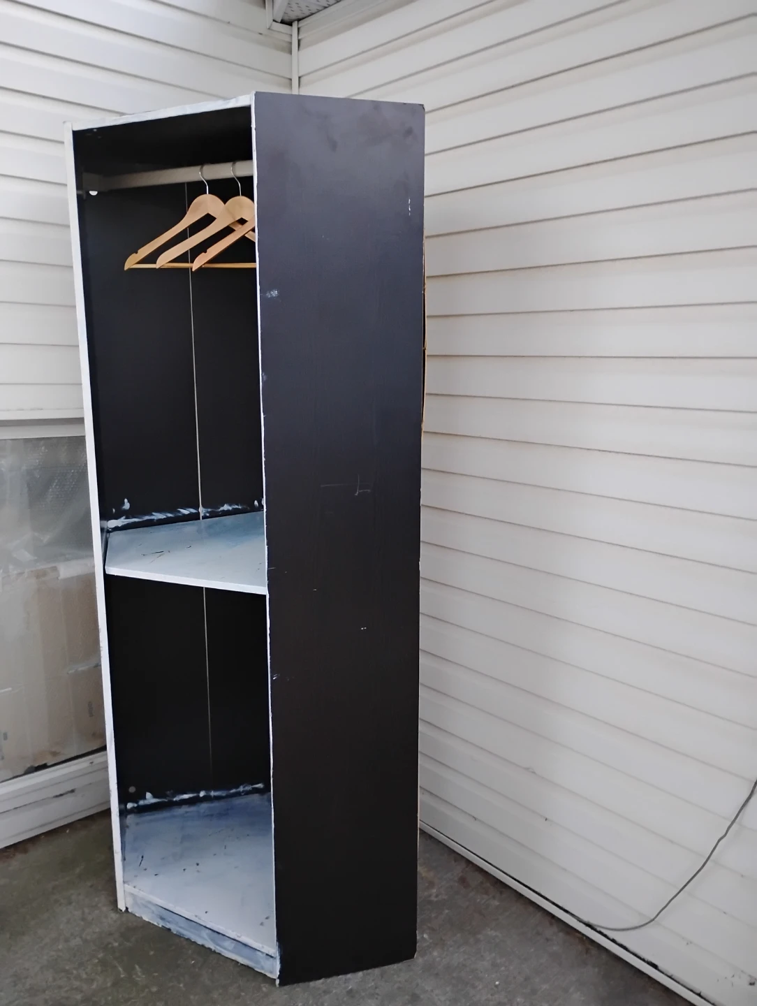 PAX Corner Shelf Unit, two clothes racks - photo 3