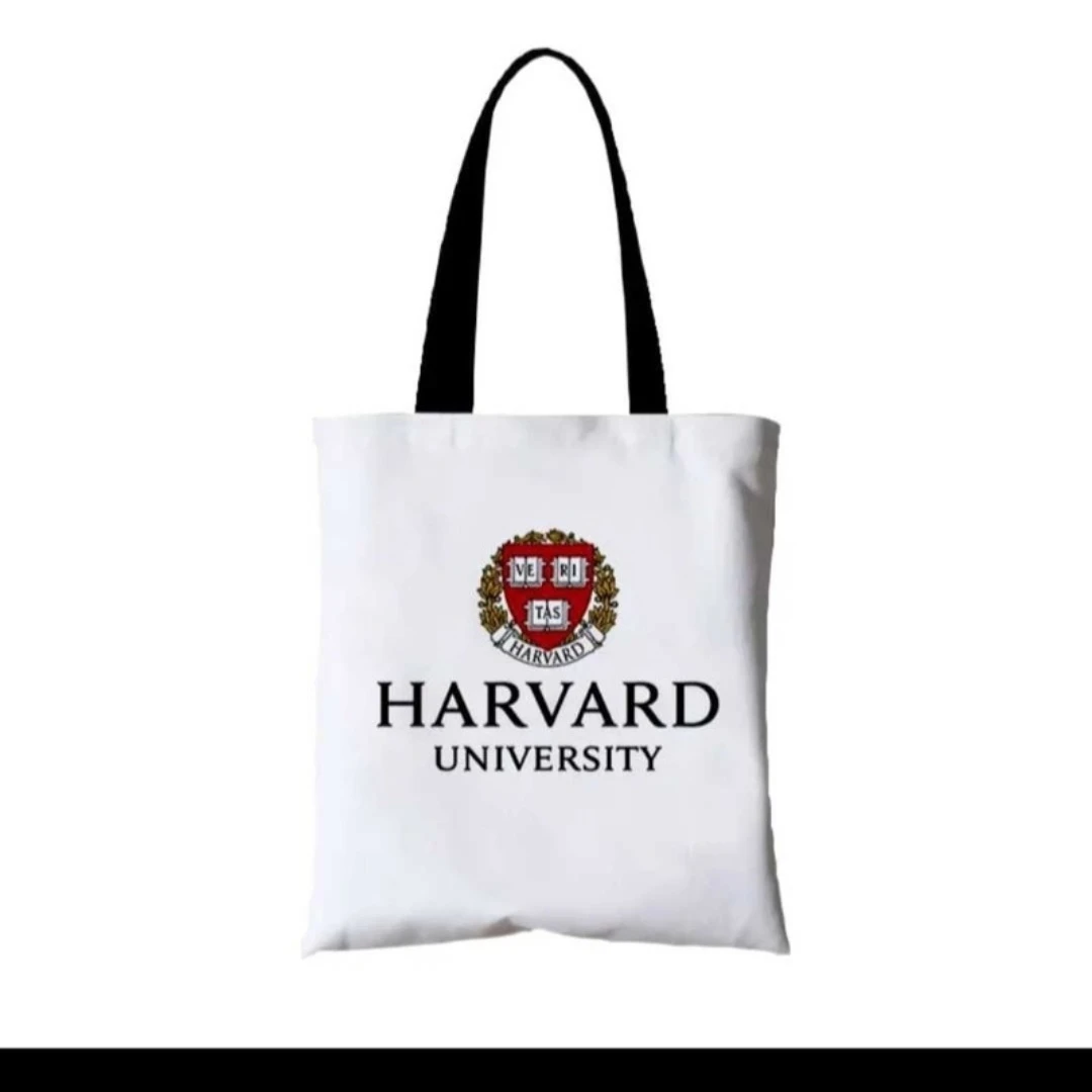 Harvard University Tote Bag and Pin Set