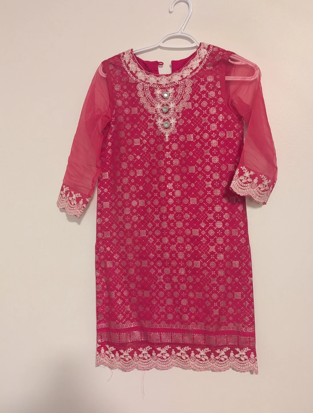 Girls' Kurti Top - size 8 to 9 years and 11-12 years - photo 5