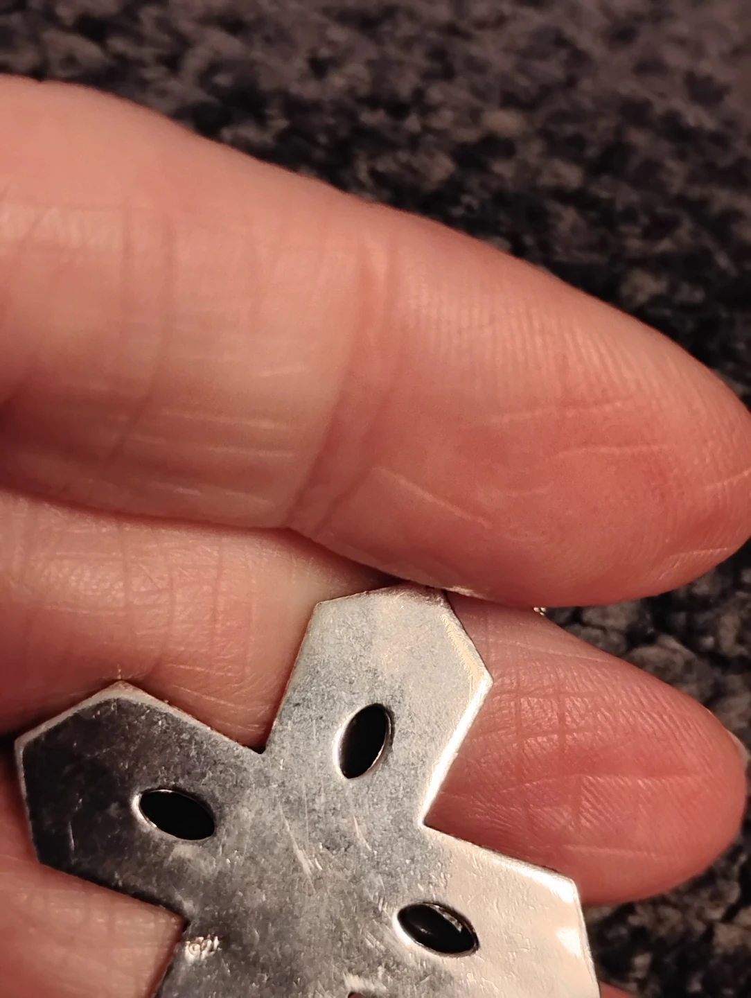 Sterling Silver Onyx Cross - photo 4