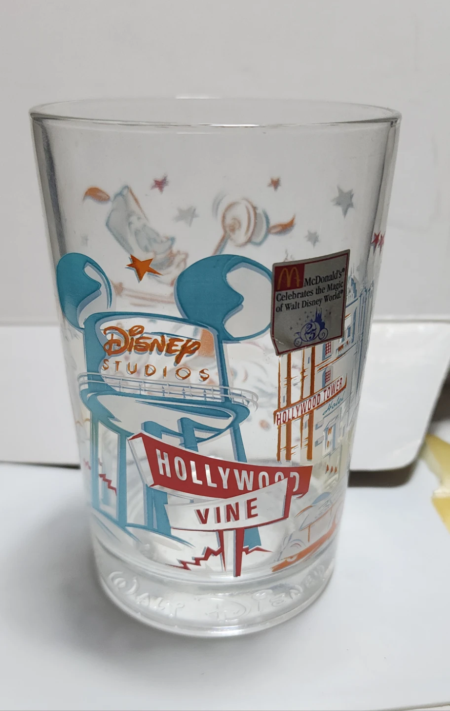 Disney World 25th Anniversary McDonald's Glass