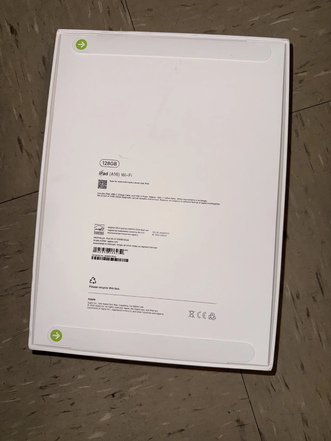 Apple iPad (A16) 128GB Wi-Fi