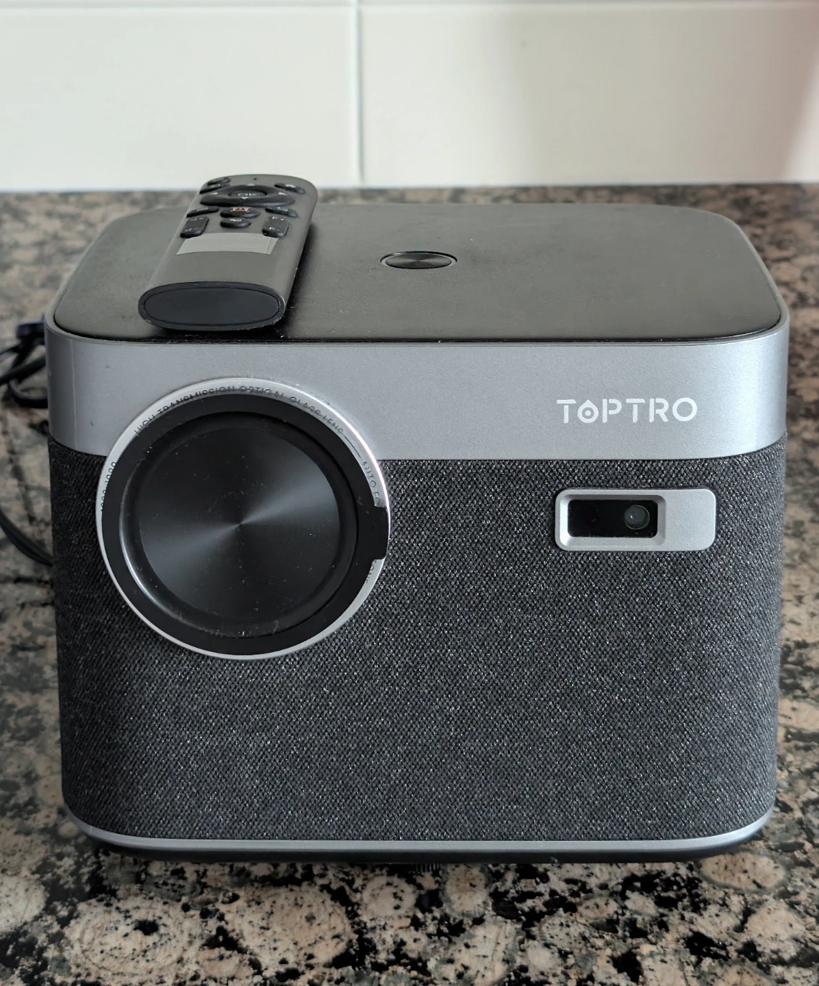 Toptro X7 Projector (4K Supported) w/ remote