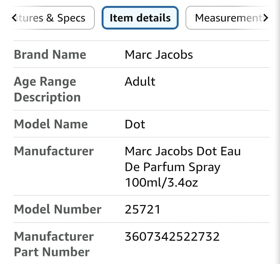 Marc Jacobs Marc Jacobs Dot Eau de Parfum Spray 3.4 oz - photo 5