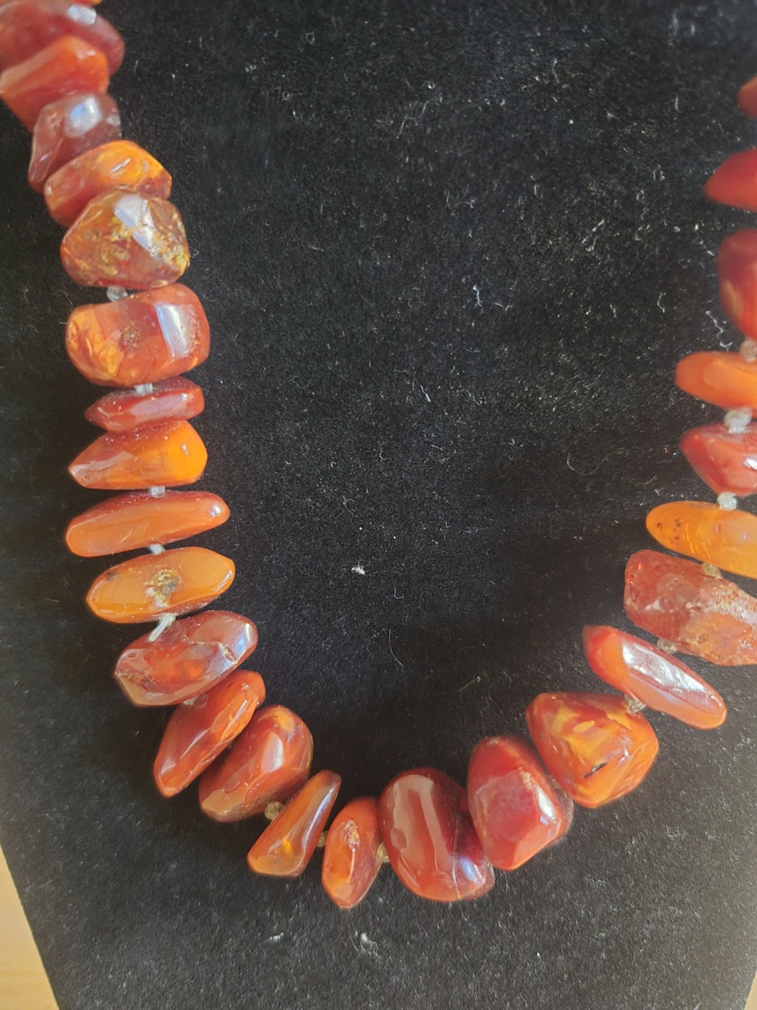 Carnelian Chip Bead Necklace - photo 2