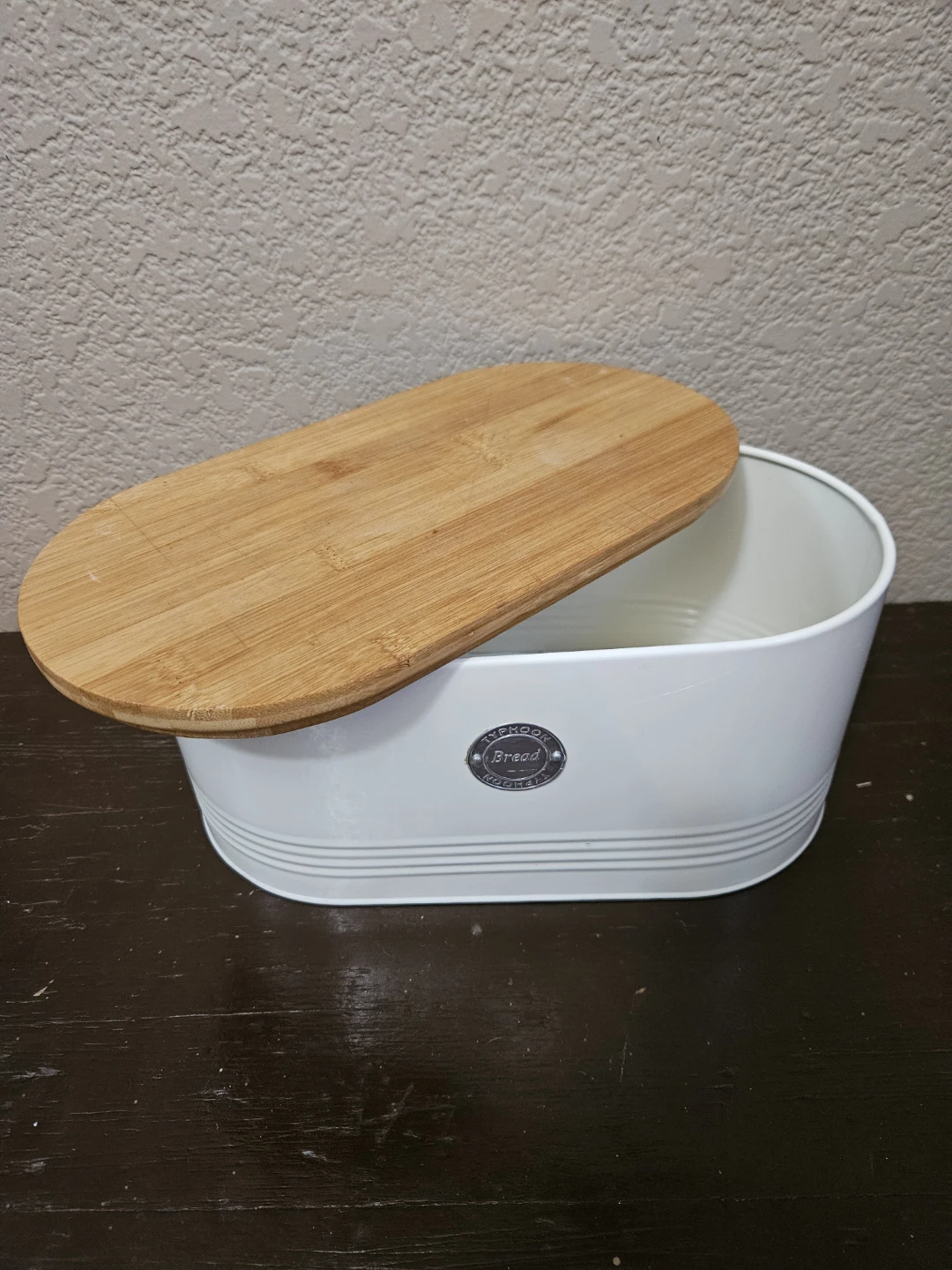 Bread Box with Bamboo Lid