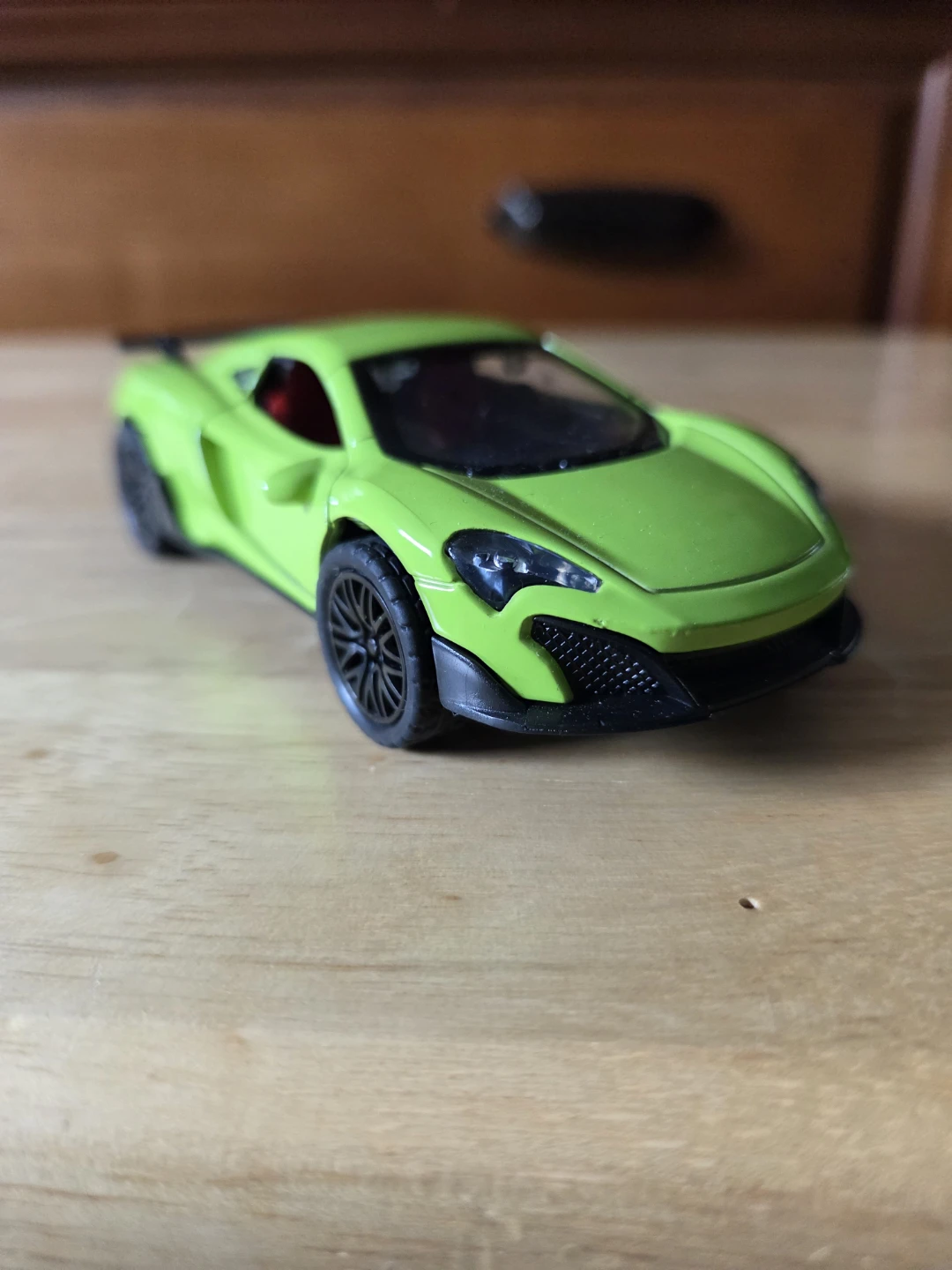 Green McLaren Toy Car