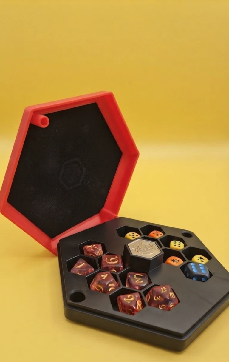 Dragon Dice Hexagonal Case with Dice - photo 2