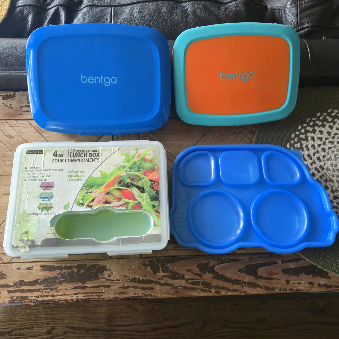 Bentgo Kids Lunch Boxes and Stainless Steel Tray
