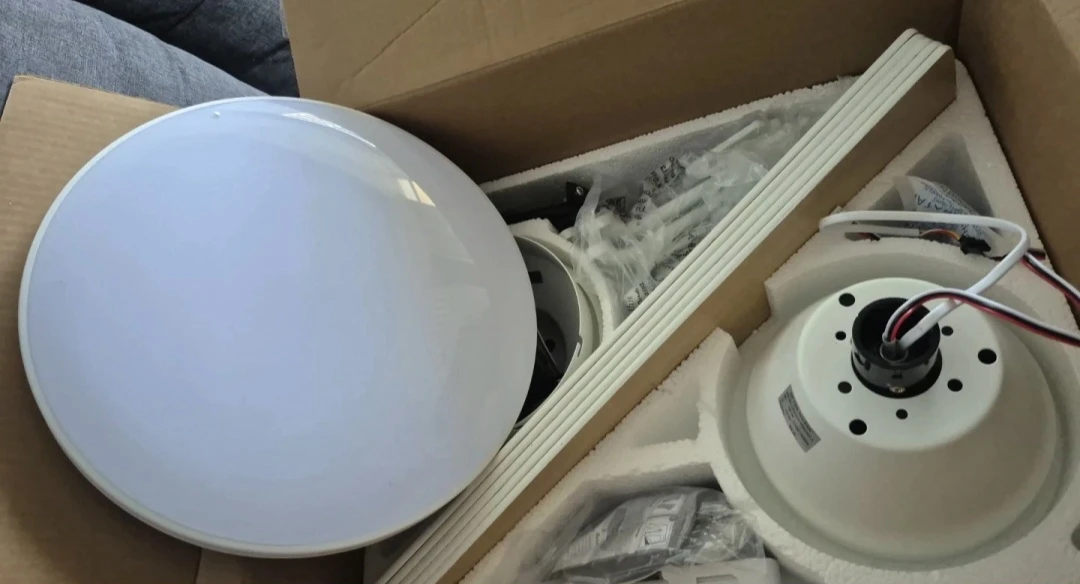 Passky 52 Inch Flush Mount Ceiling Fan with Light - photo 4