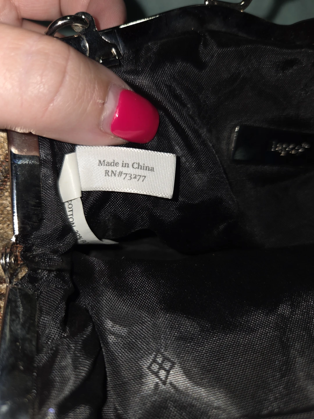 Apt 9 Tapestry  Crossbody Clutch Bag Strap Kisslock Closure - photo 5