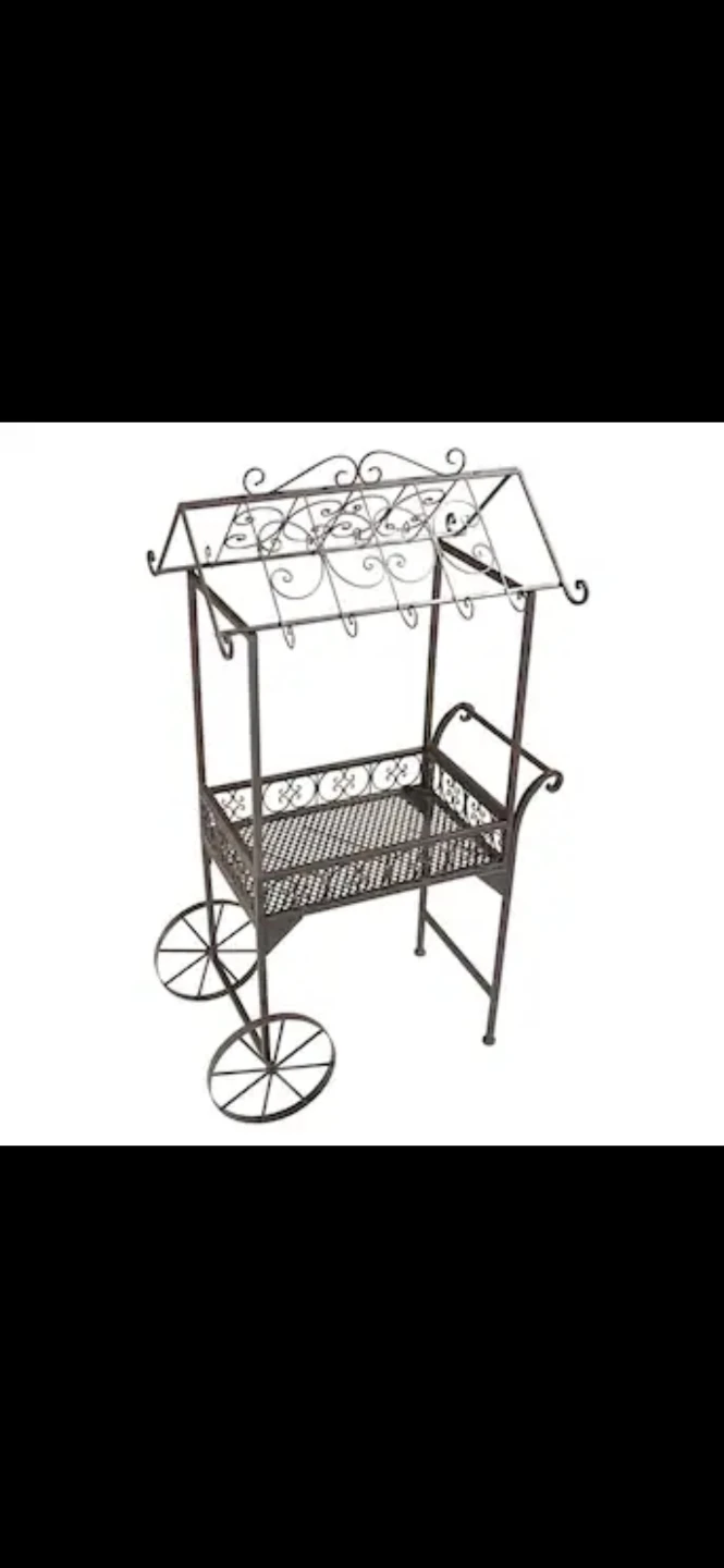New metal Rolling Cart Display with wheels - photo 3