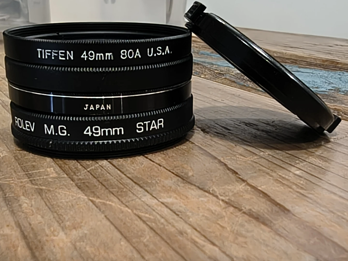 Tiffen 49mm 80A and Rolev M.G. 49mm Star Lens Filters - photo 2