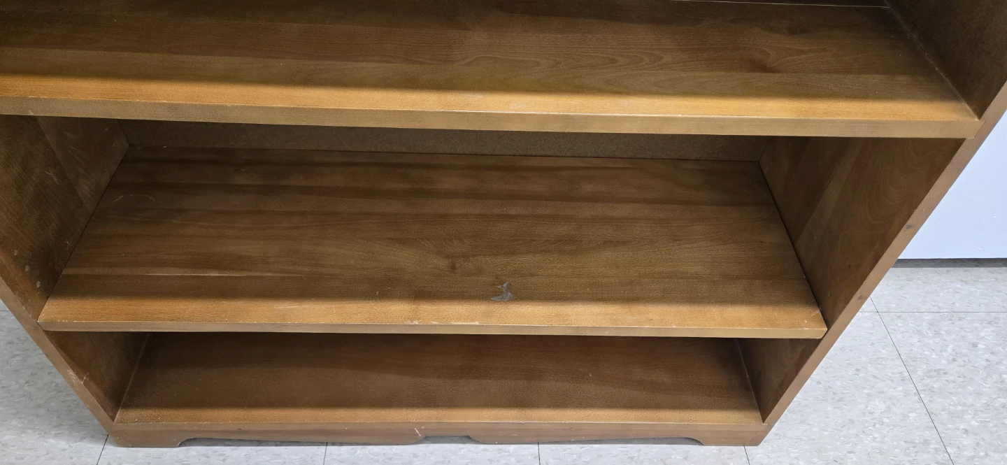 Wooden Bookshelf