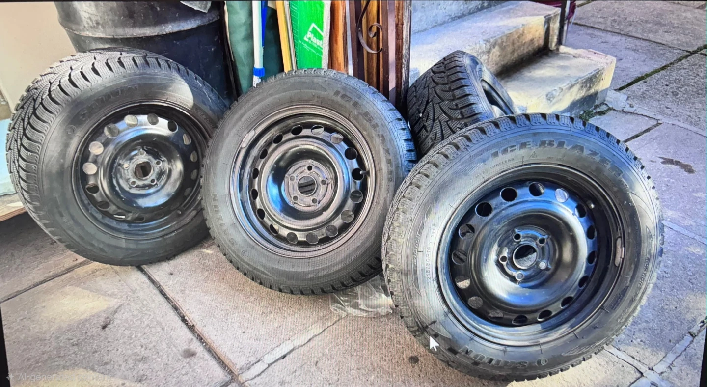 Set of 4 Tires 215/60R16
