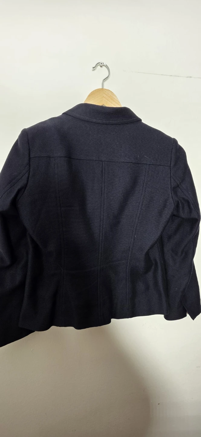 Talbots Navy Blazer Size 4 - photo 2