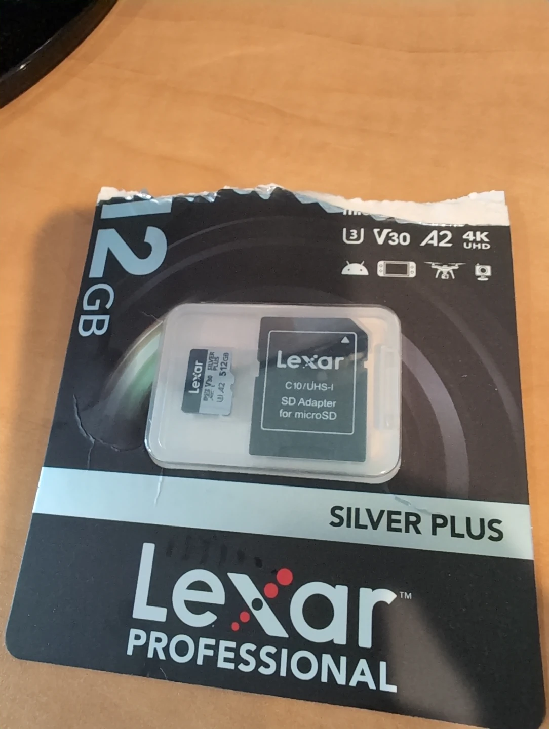 Lexar Professional 512GB microSD Card with SD Adapter - photo 2