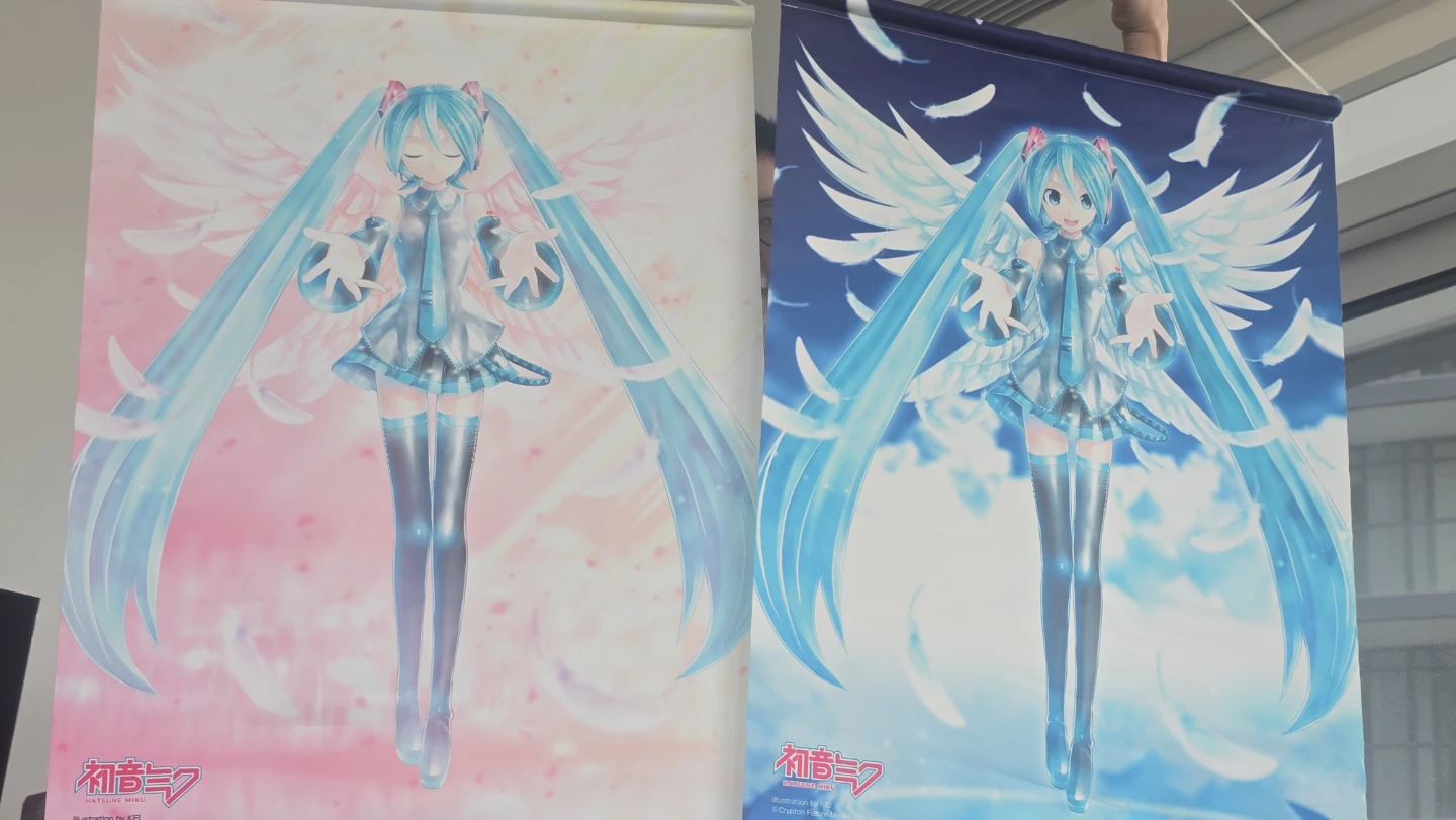 Hatsune Miku Angel Wall Scroll - photo 3