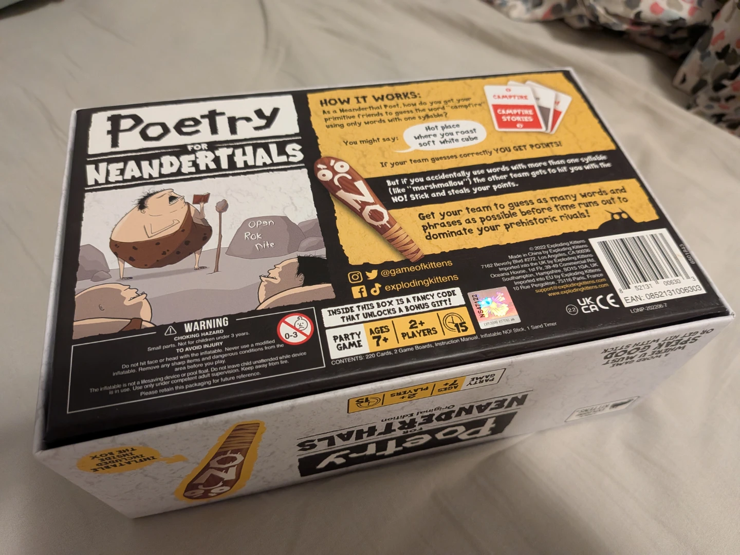 Poetry for Neanderthals game - photo 3