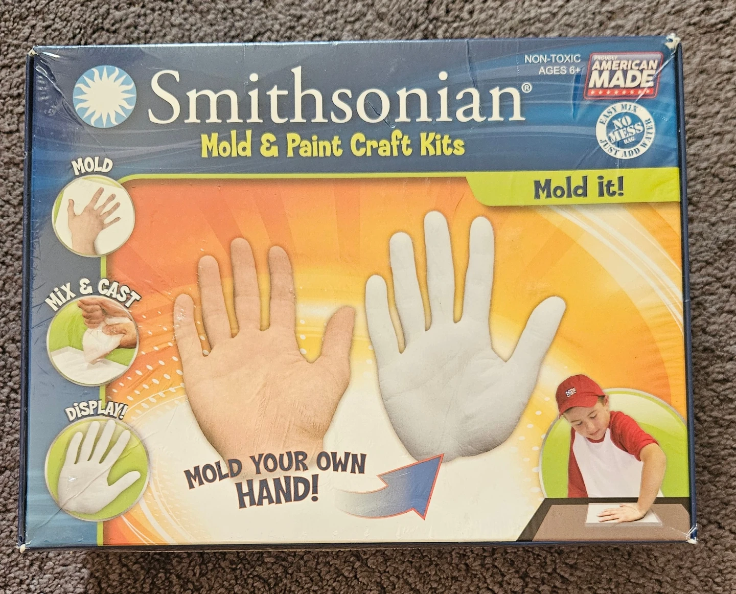 NEW! Smithsonian Mold and Paint Hand