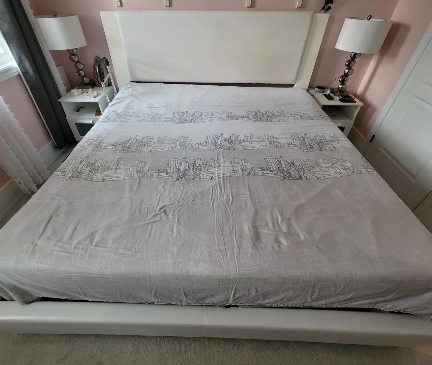 7 piece king bed set