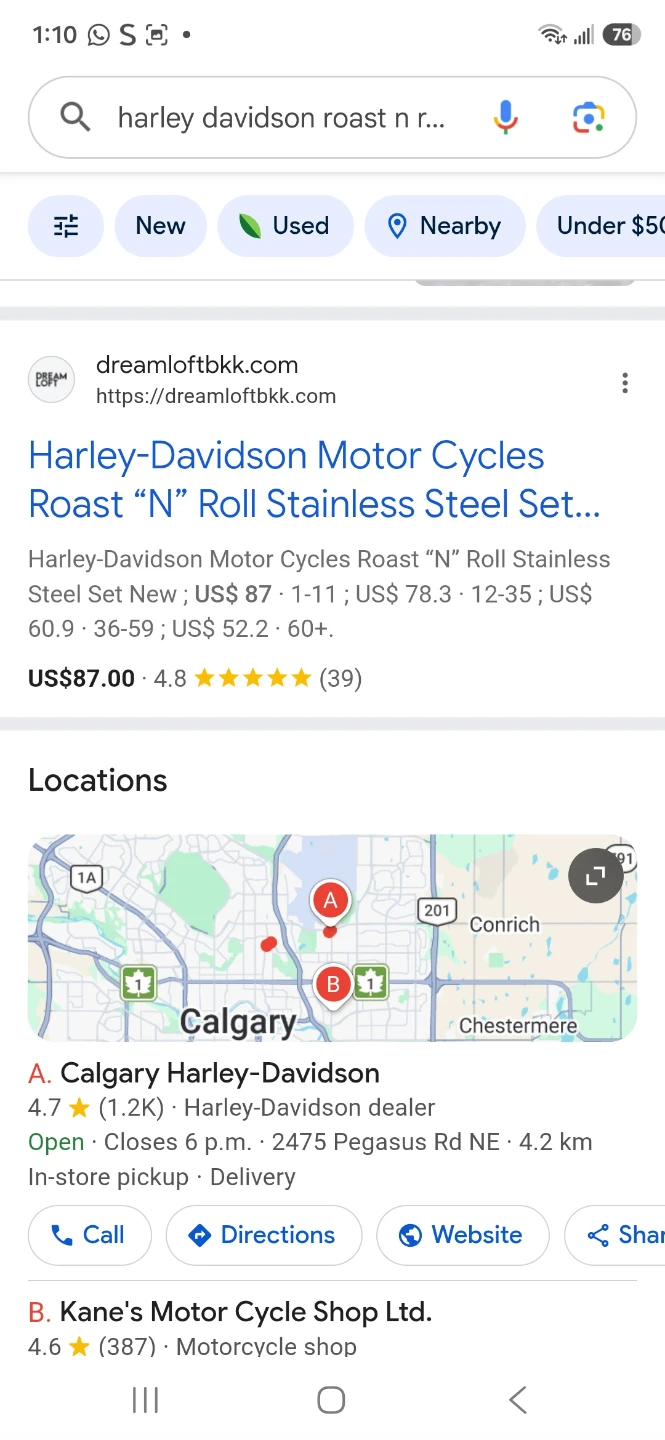 NEW Harley-Davidson Roast N Roll Thermos and Mug Set - photo 4