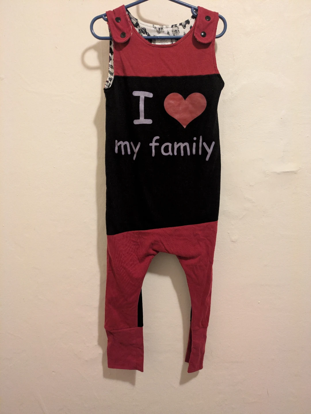 One of a Kind "I love my family" Romper - photo 3