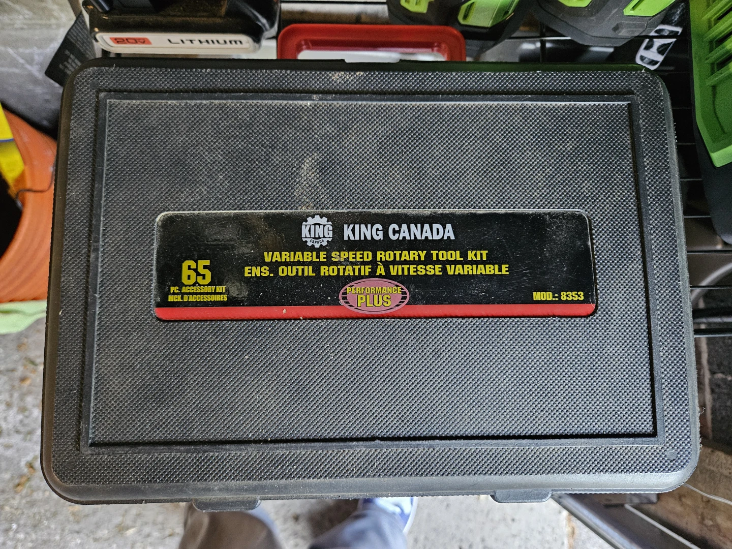 King Canada Variable Speed Rotary Tool Kit - photo 2