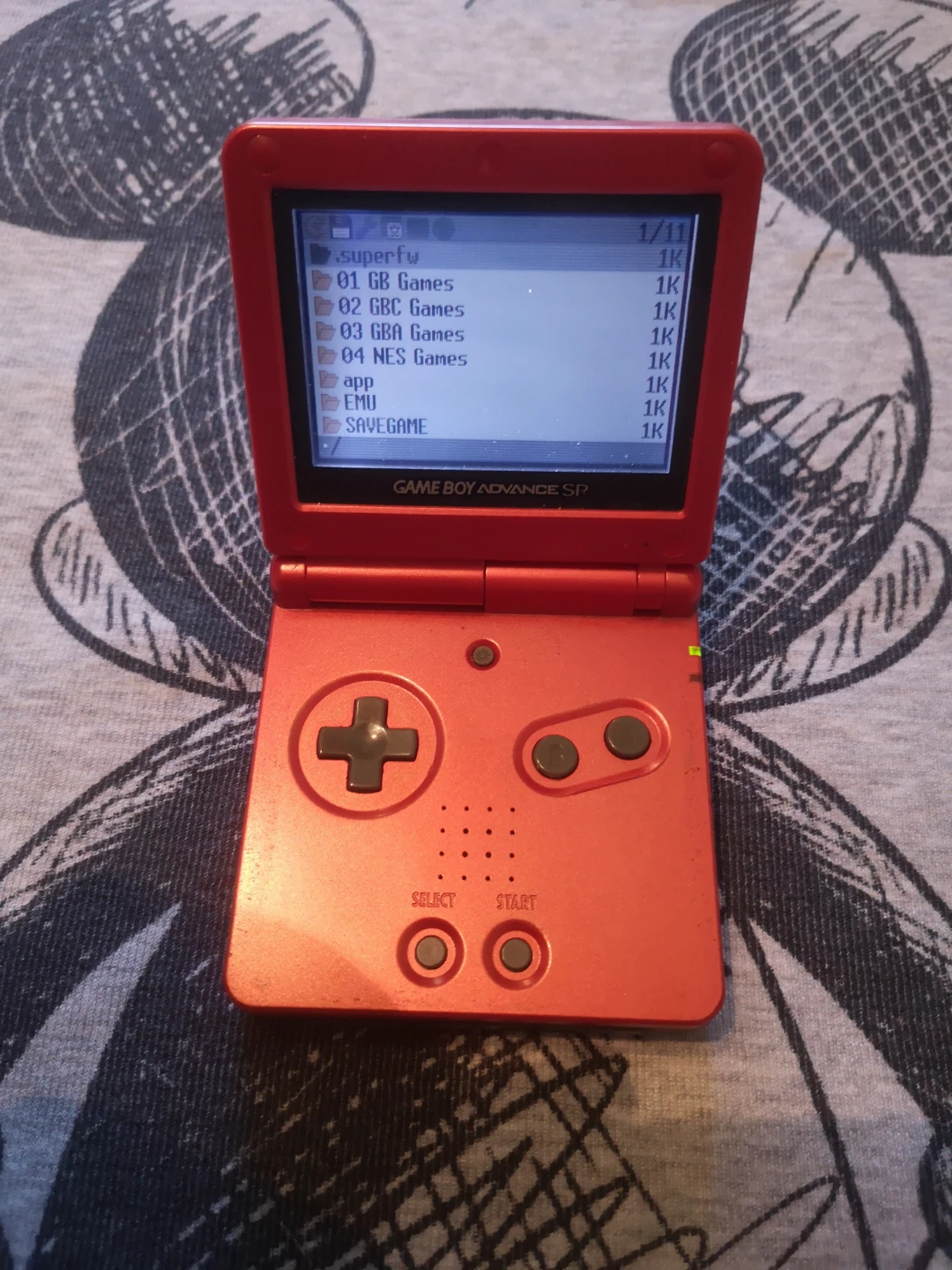 Nintendo Game Boy Advance SP - Red - photo 4