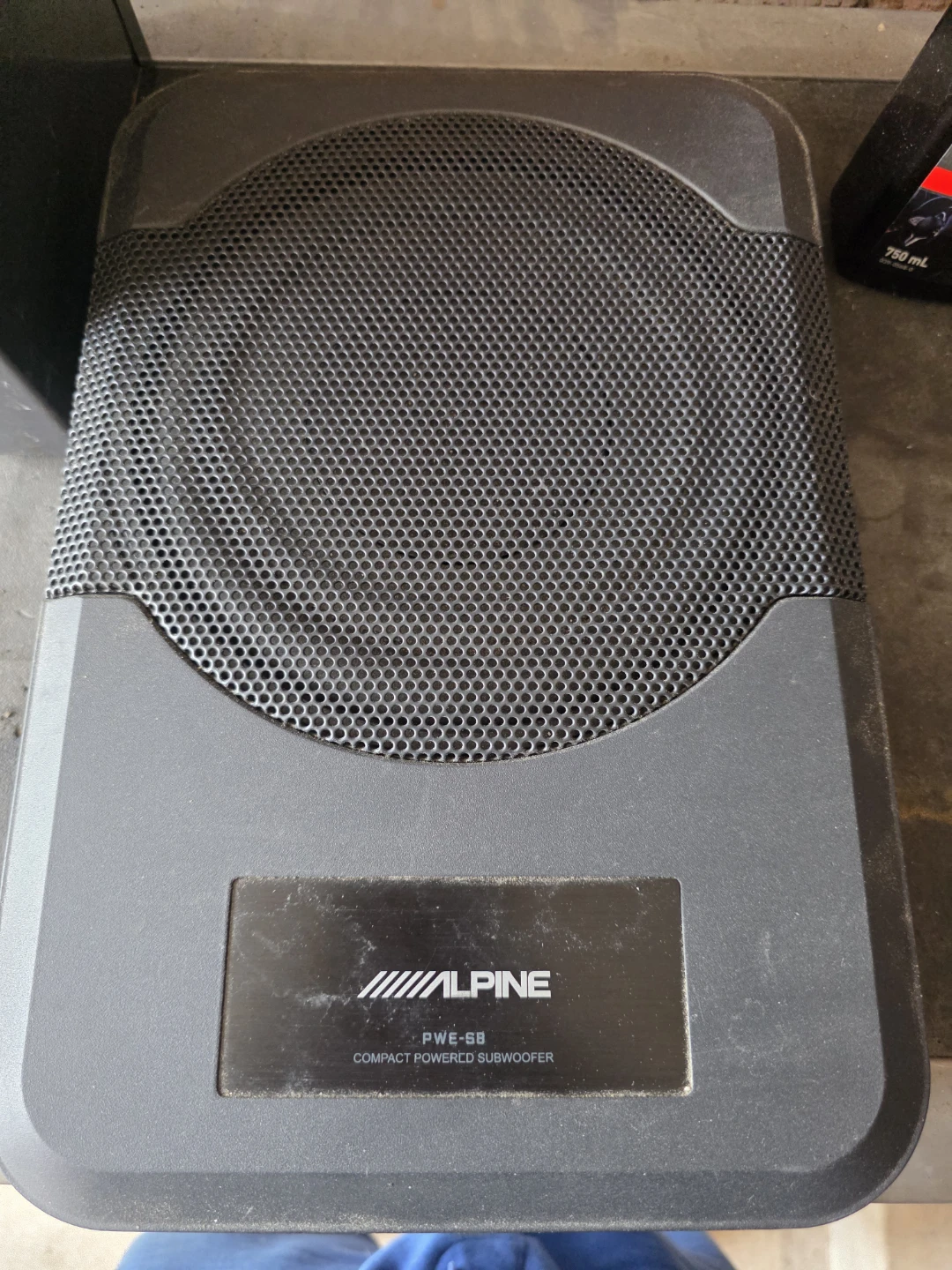 Alpine PWE-SB Compact Powered Subwoofer