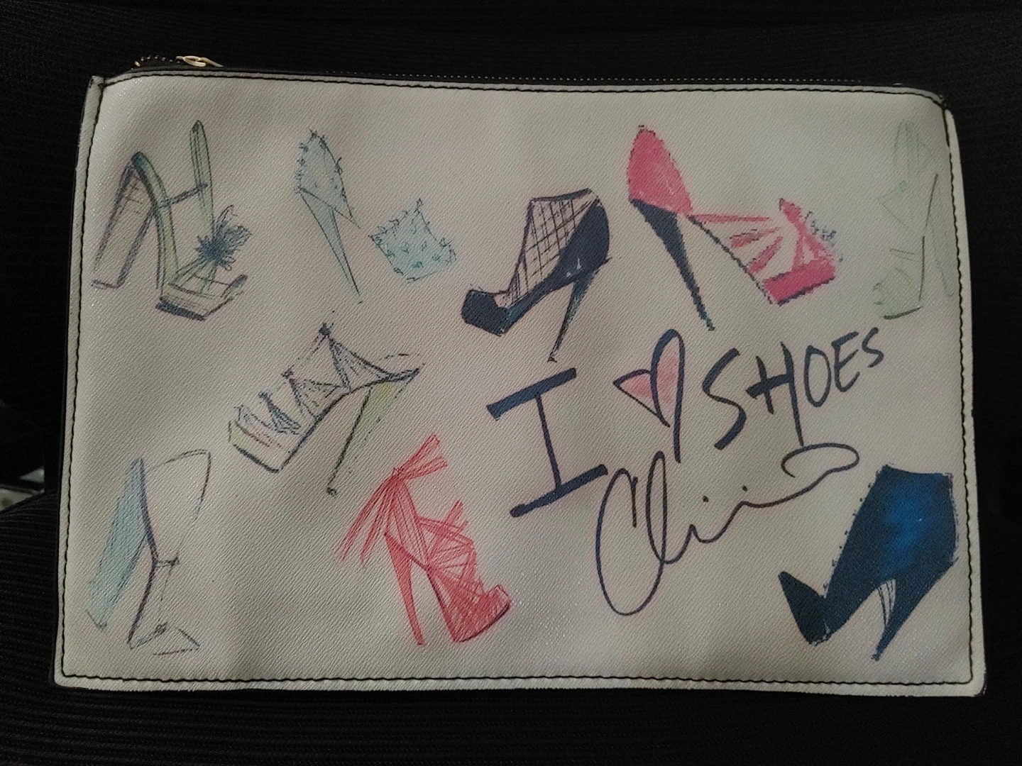Clutch I Love Shoes Pouch