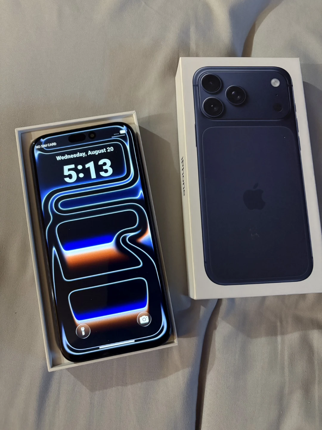 Apple iPhone 17Pro Max Deep Blue 256GB - photo 2