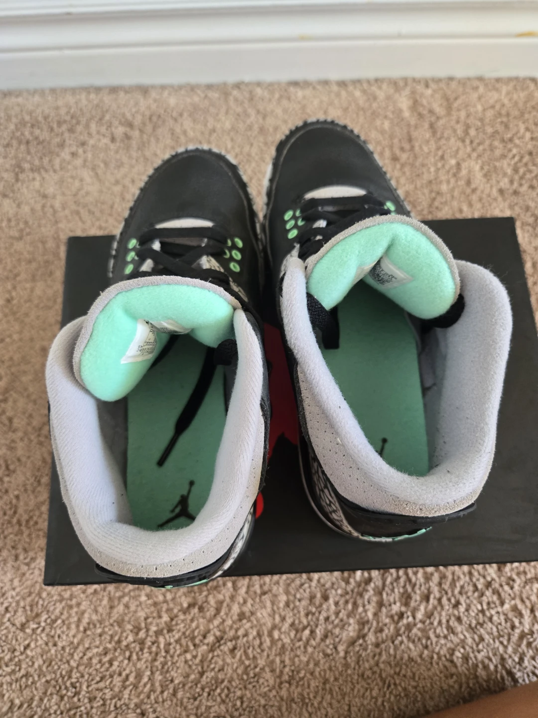 6Y Jordan 3 Retro WORE 2 TIMES - photo 5