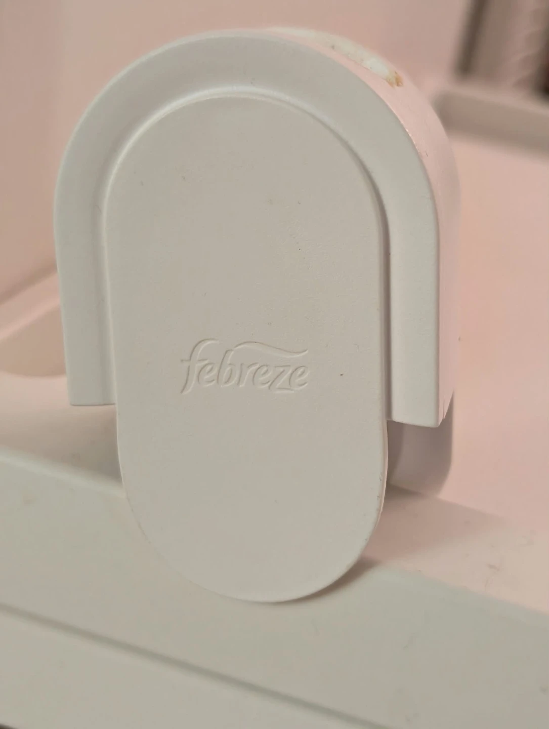 White Febreze plug-in air freshener warmer