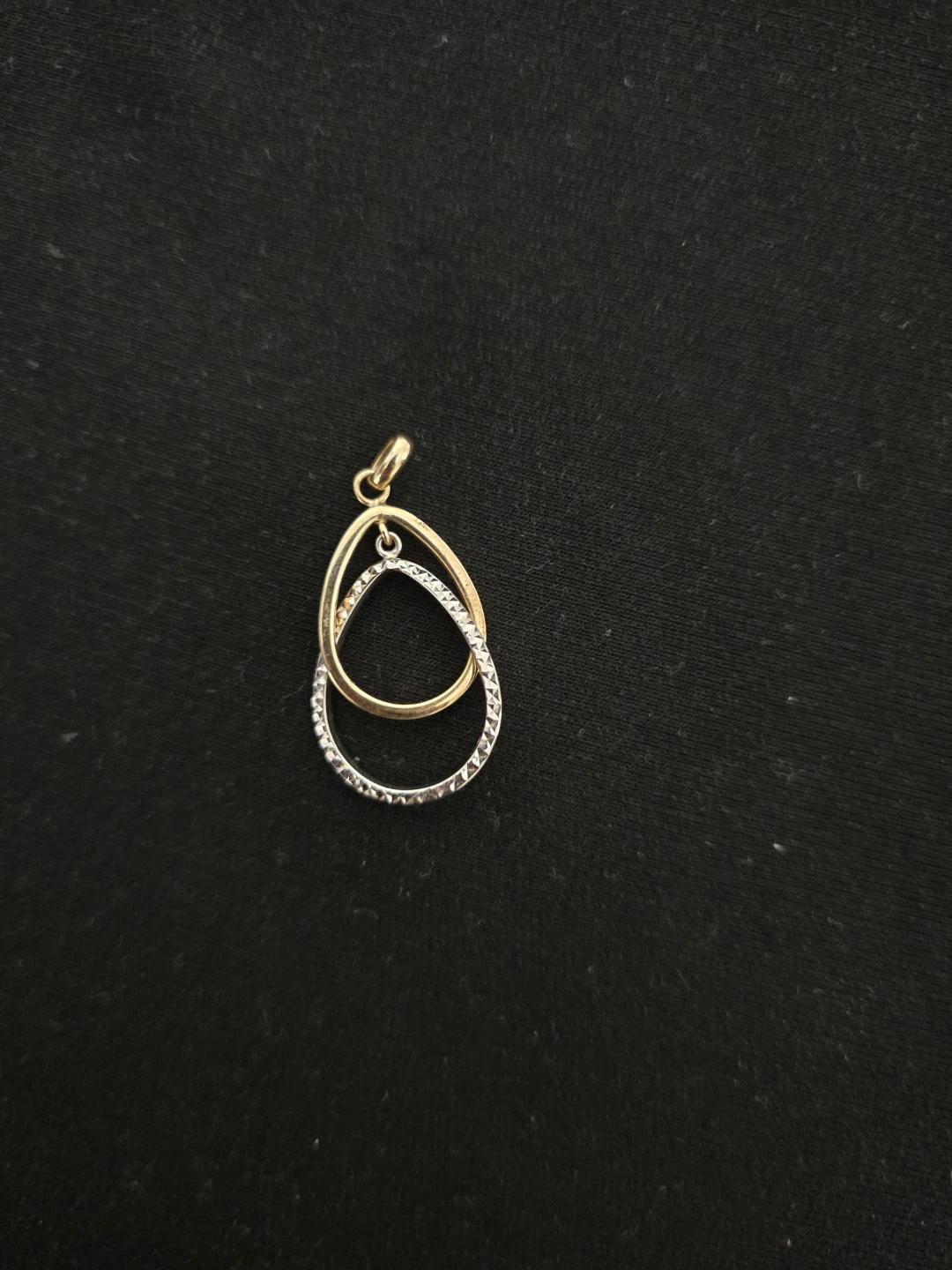 Interlocking Teardrop Pendant Necklace - photo 5