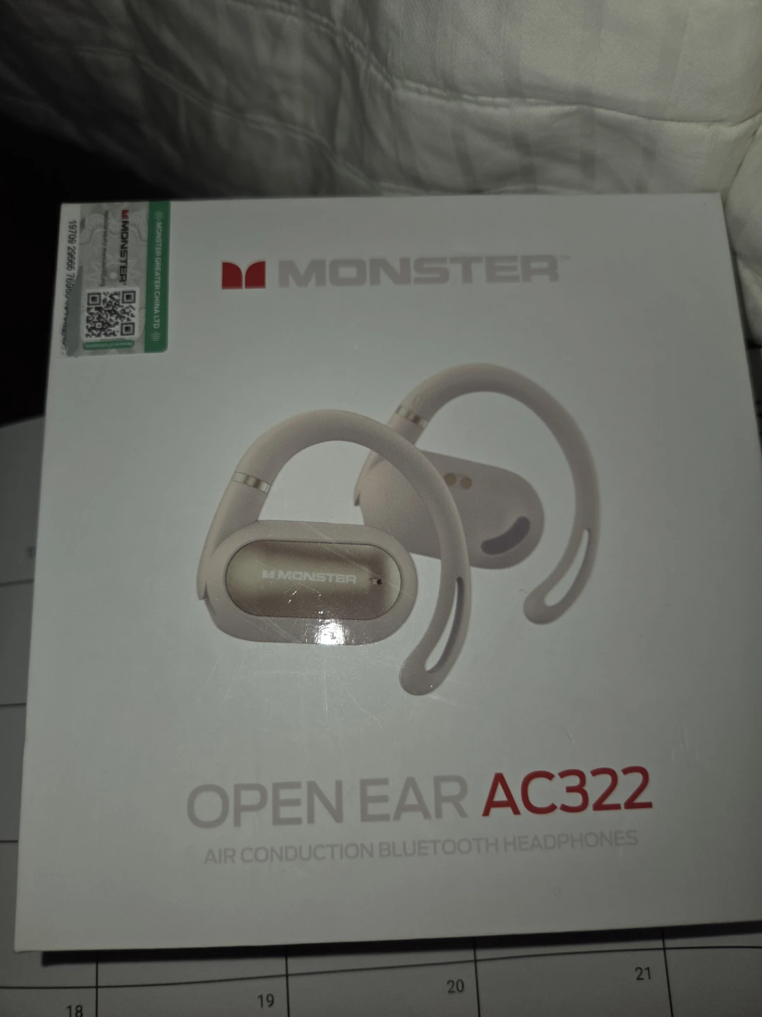 Monster Open Ear AC322 Air Conduction Bluetooth Headphones