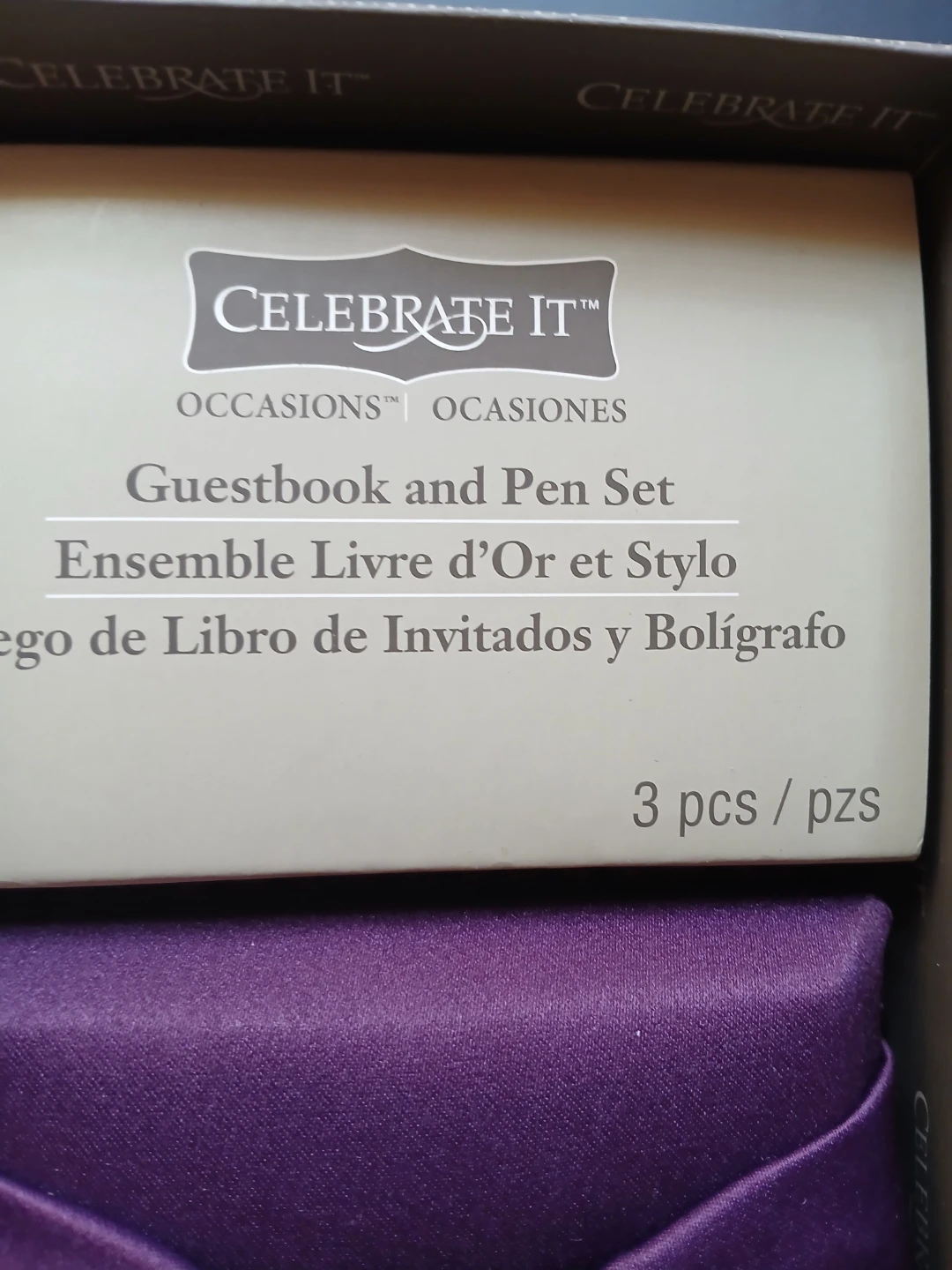 Celebrate It Guestbook and Pen Set - photo 4
