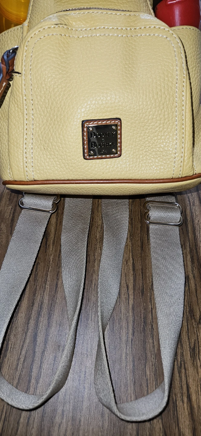 Dooney & Bourke Yellow All Weather Leather Backpack - photo 5