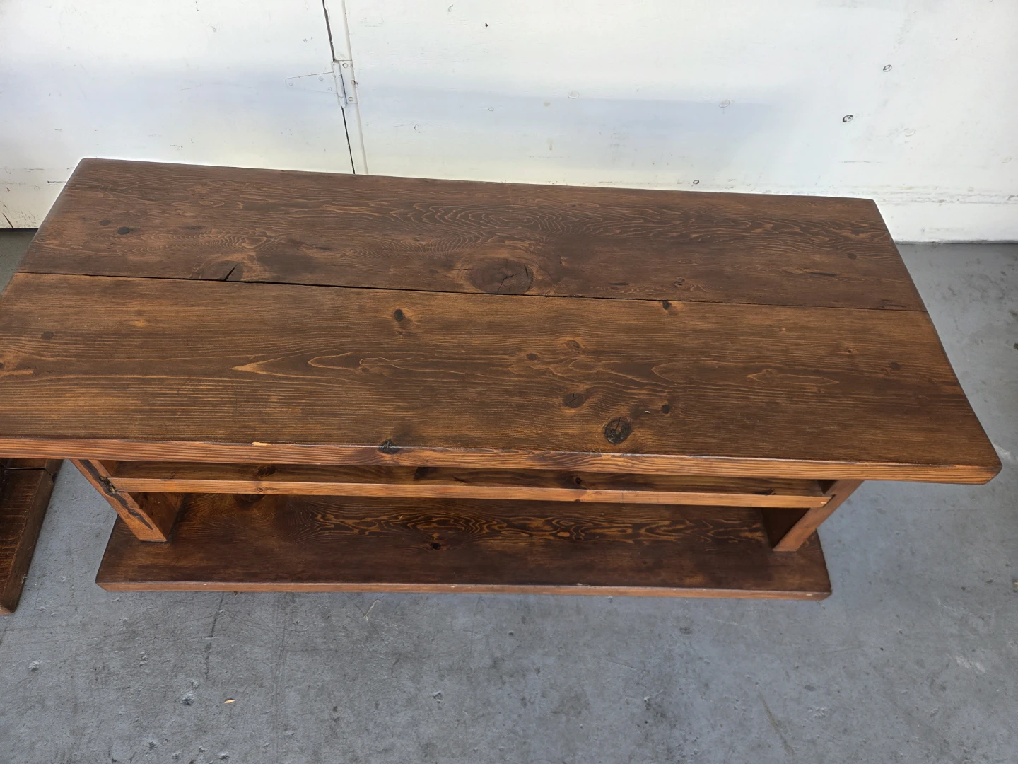Wooden Side Table and coffee table - photo 5