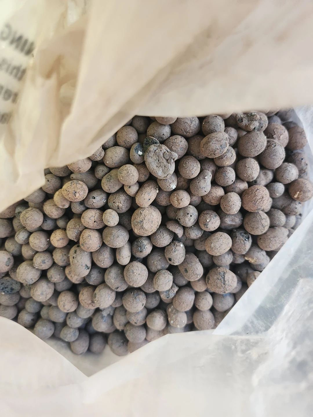 Bag of Grow Rocks also known as LECA  or clay pebbles 11 lbs