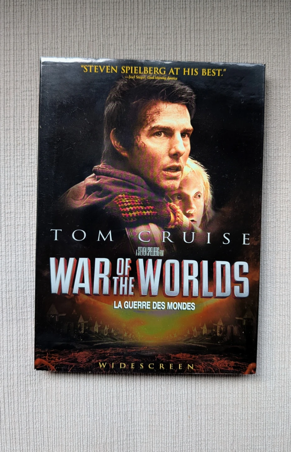 War of the Worlds DVD - Tom Cruise