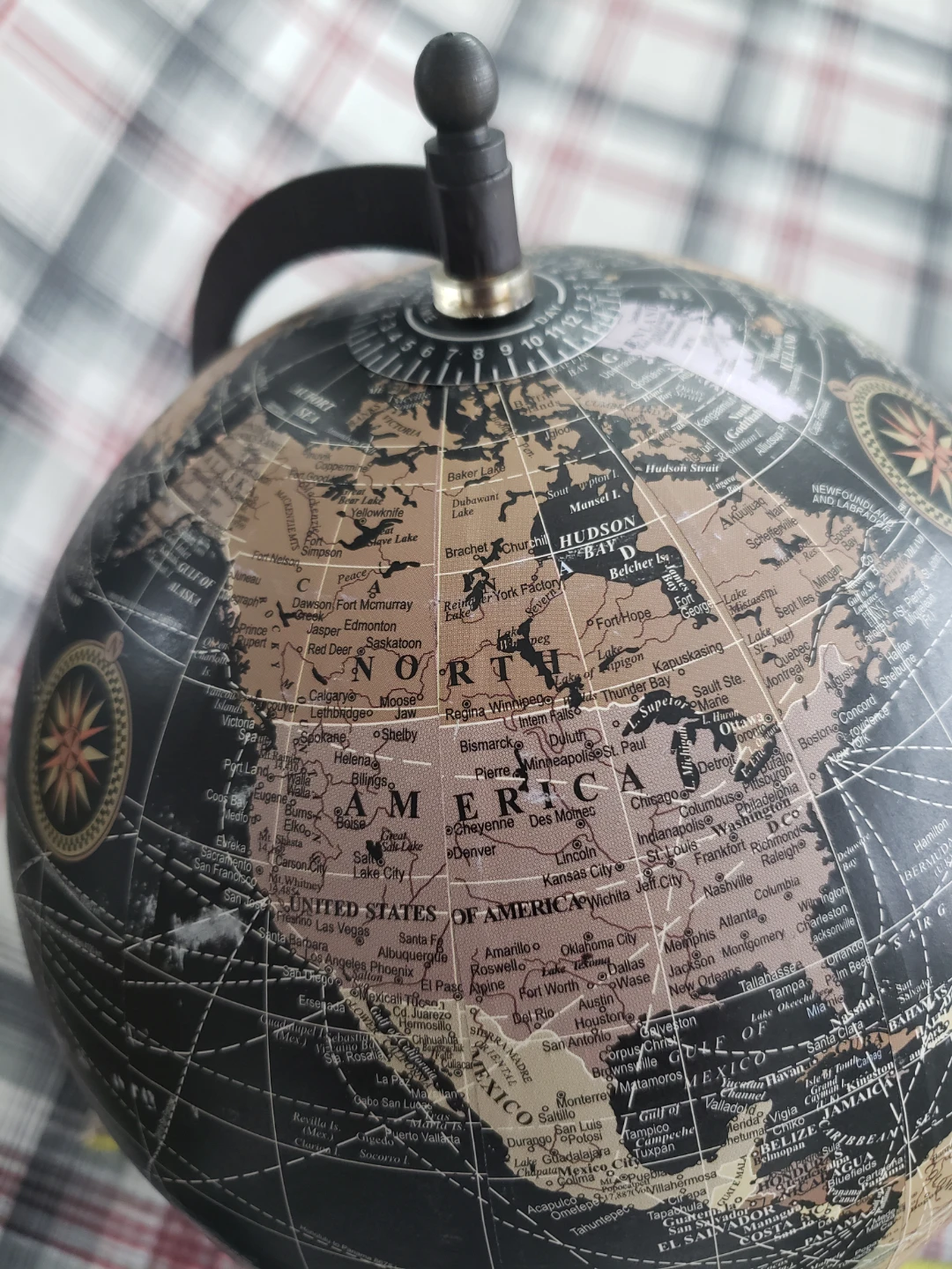 Decorative Globe with Drawer Base - photo 4