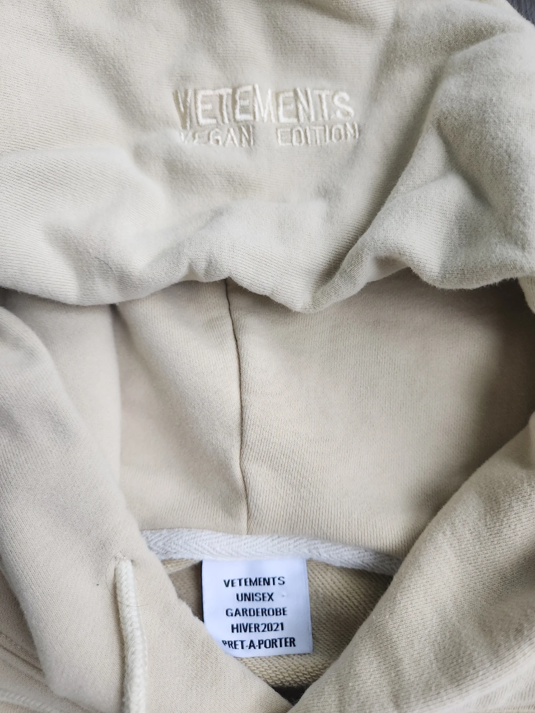VETEMENTS Vegan Edition Hoodie - photo 4